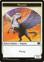 Kor Soldier // Pegasus Double-sided Token [Commander 2014 Tokens] | Cracking-Singles