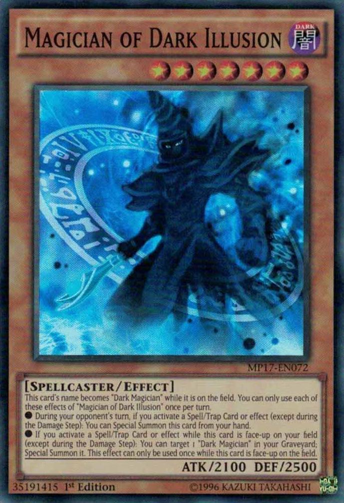 Magician of Dark Illusion [MP17-EN072] Super Rare | Cracking-Singles