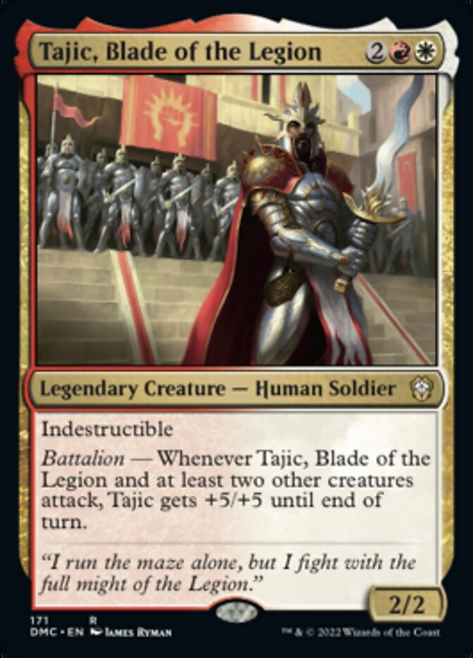 Tajic, Blade of the Legion [Dominaria United Commander] | Cracking-Singles