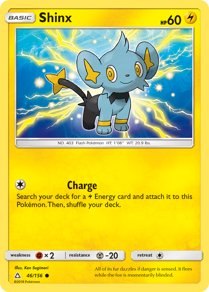 Shinx (46/156) [Sun & Moon: Ultra Prism] | Cracking-Singles