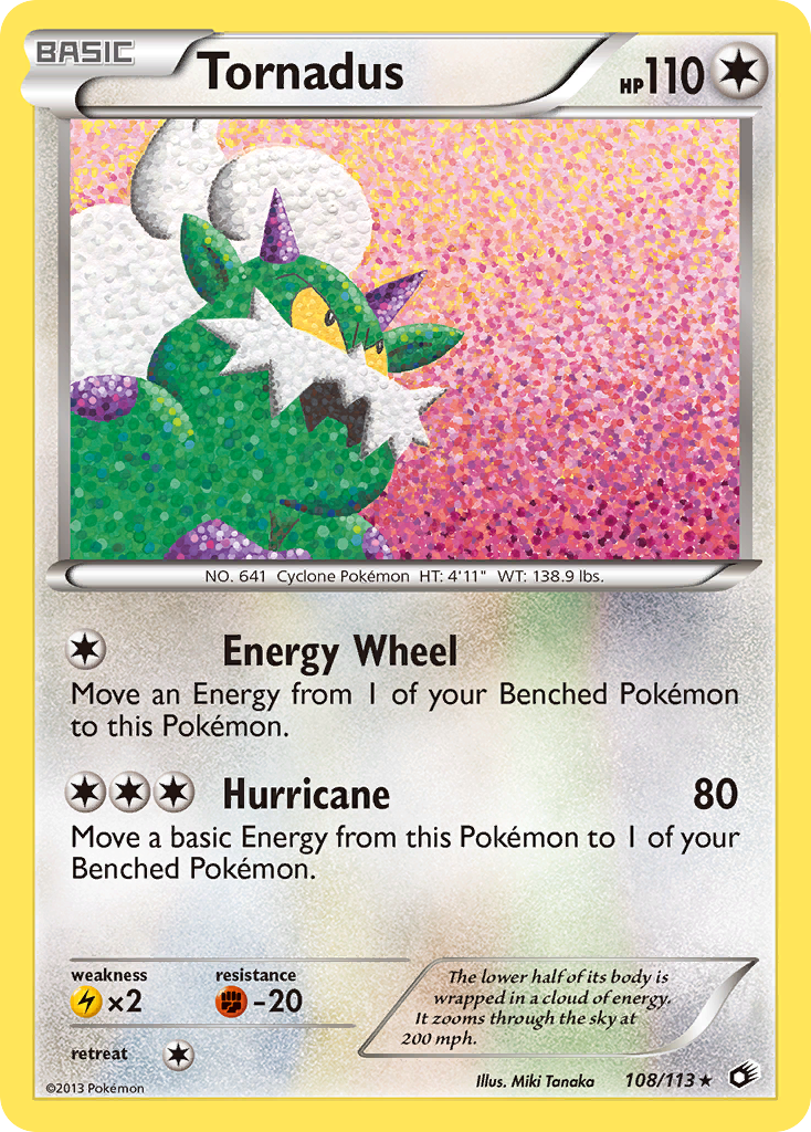 Tornadus (108/113) [Black & White: Legendary Treasures] | Cracking-Singles