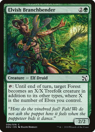 Elvish Branchbender [Duel Decks: Elves vs. Inventors] | Cracking-Singles