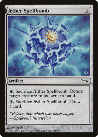 Aether Spellbomb [Mirrodin] | Cracking-Singles