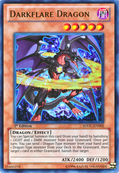 Darkflare Dragon [SDDC-EN002] Ultra Rare | Cracking-Singles