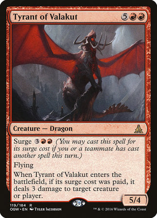 Tyrant of Valakut [Oath of the Gatewatch] | Cracking-Singles