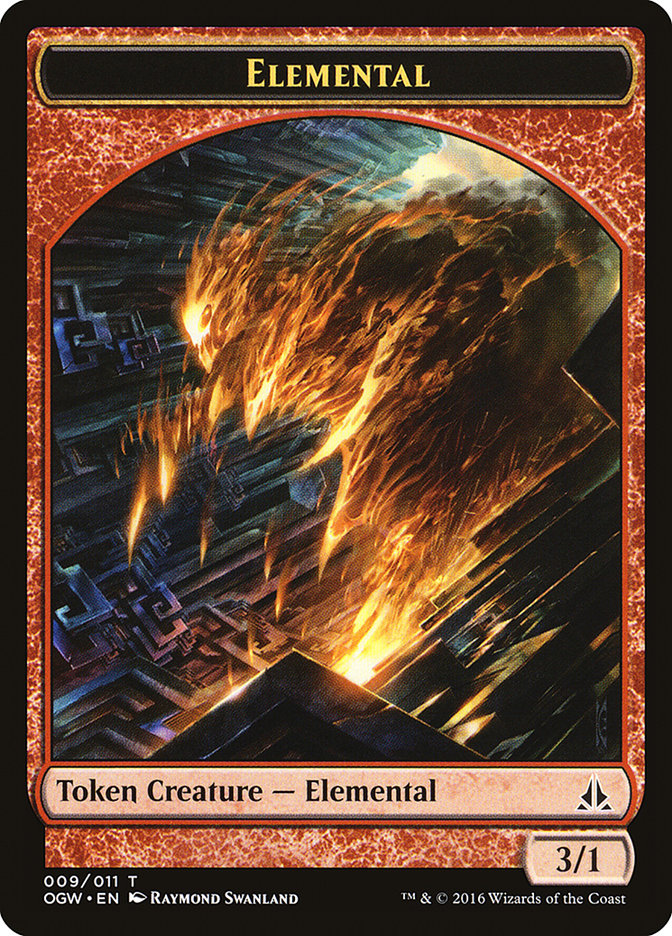 Elemental (009/011) [Oath of the Gatewatch Tokens] | Cracking-Singles