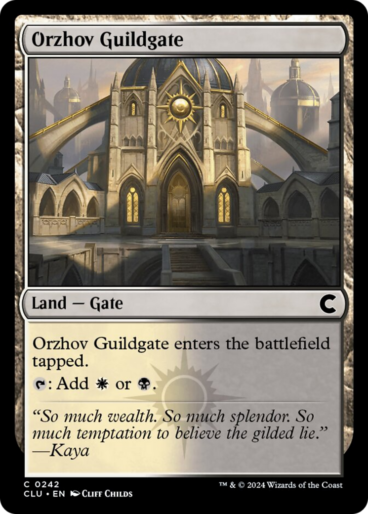 Orzhov Guildgate [Ravnica: Clue Edition] | Cracking-Singles