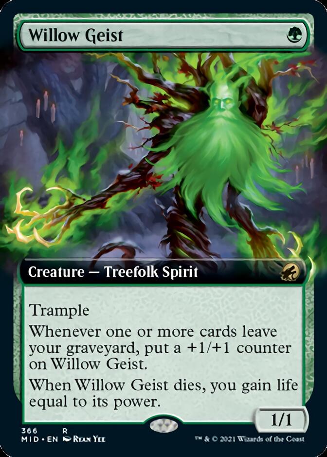 Willow Geist (Extended) [Innistrad: Midnight Hunt] | Cracking-Singles