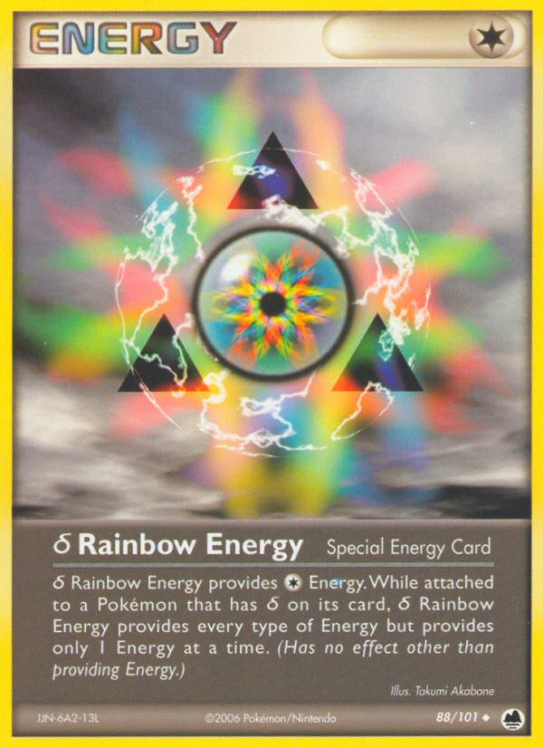 Rainbow Energy (88/101) (Delta Species) [EX: Dragon Frontiers] | Cracking-Singles