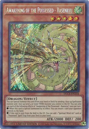 Awakening of the Possessed - Rasenryu [DLCS-EN144] Secret Rare | Cracking-Singles