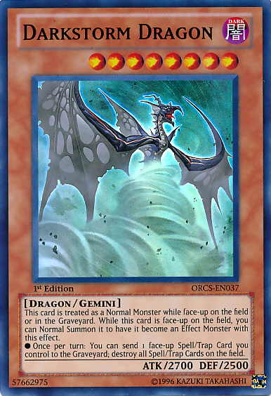 Darkstorm Dragon [ORCS-EN037] Super Rare | Cracking-Singles