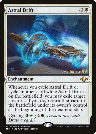 Astral Drift (Alternate Art) [Modern Horizons Promos] | Cracking-Singles