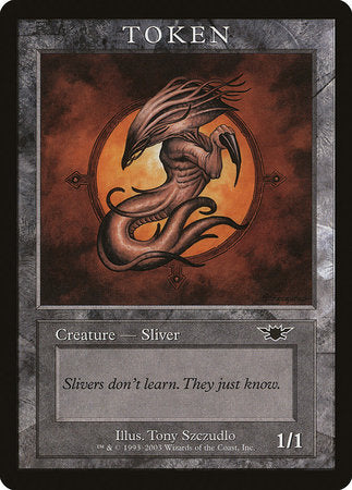 Sliver Token (Legions) [Magic Player Rewards 2003] | Cracking-Singles