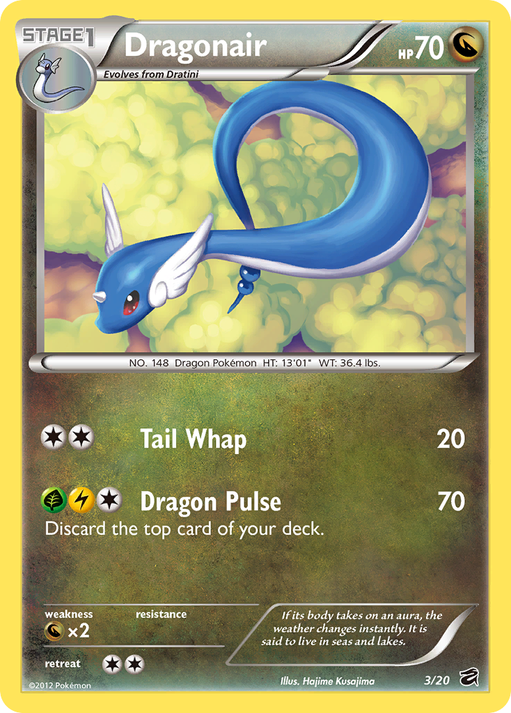 Dragonair (3/20) [Black & White: Dragon Vault] | Cracking-Singles