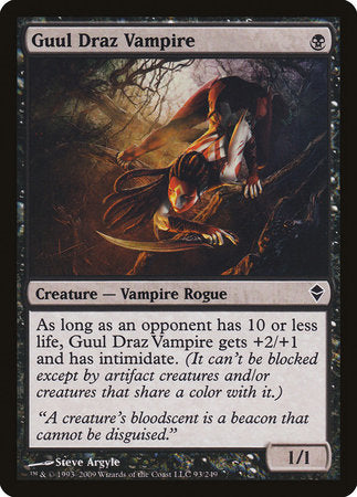 Guul Draz Vampire [Zendikar] | Cracking-Singles