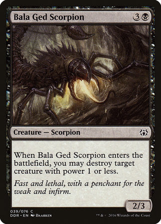 Bala Ged Scorpion [Duel Decks: Nissa vs. Ob Nixilis] | Cracking-Singles