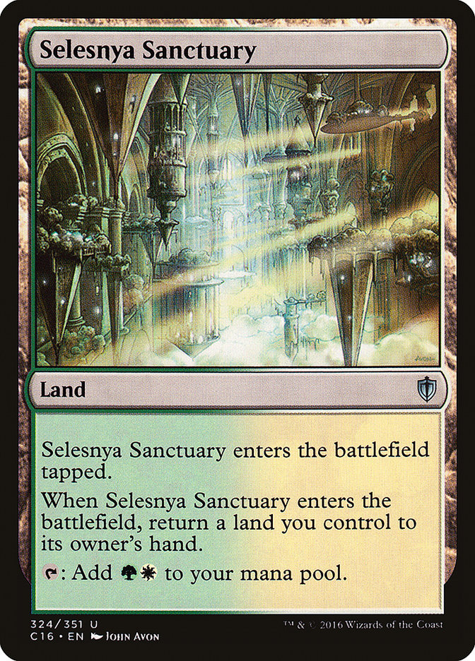 Selesnya Sanctuary [Commander 2016] | Cracking-Singles