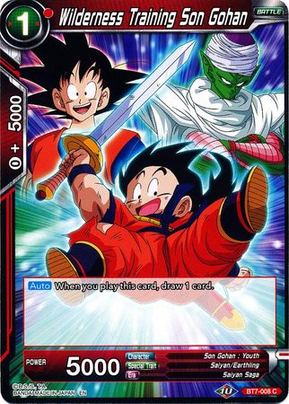 Wilderness Training Son Gohan [BT7-008] | Cracking-Singles