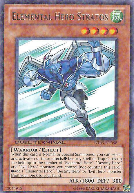 Elemental Hero Stratos [DT03-EN058] Rare | Cracking-Singles