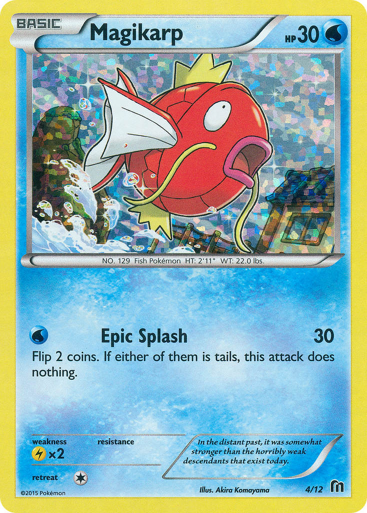 Magikarp (4/12) [McDonald's Promos: 2016 Collection] | Cracking-Singles