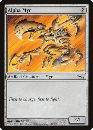 Alpha Myr [Mirrodin] | Cracking-Singles