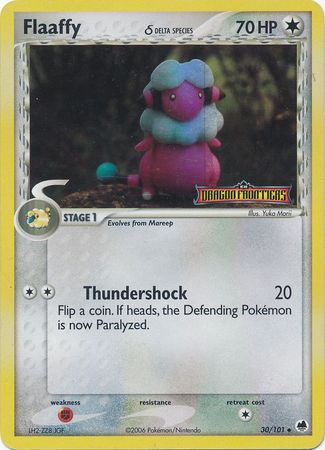 Flaaffy (30/101) (Delta Species) (Stamped) [EX: Dragon Frontiers] | Cracking-Singles