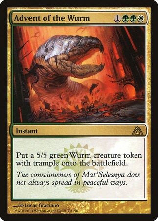 Advent of the Wurm [Dragon's Maze] | Cracking-Singles