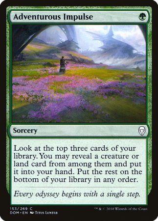 Adventurous Impulse [Dominaria] | Cracking-Singles