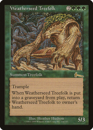 Weatherseed Treefolk [Urza's Legacy] | Cracking-Singles