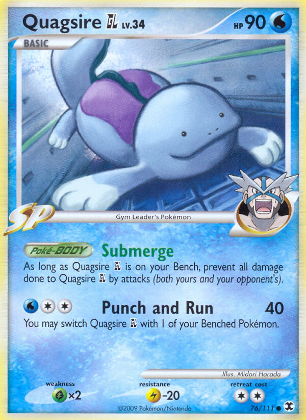 Quagsire GL (76/111) [Platinum: Rising Rivals] | Cracking-Singles