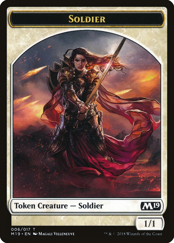 Soldier [Core Set 2019 Tokens] | Cracking-Singles