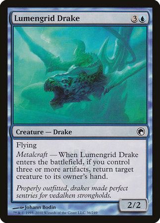 Lumengrid Drake [Scars of Mirrodin] | Cracking-Singles