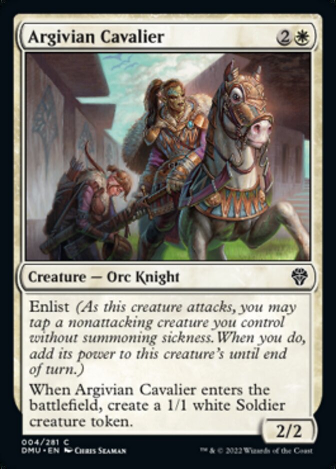 Argivian Cavalier [Dominaria United] | Cracking-Singles