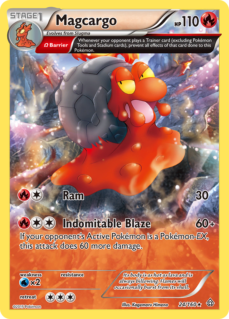 Magcargo (24/160) [XY: Primal Clash] | Cracking-Singles