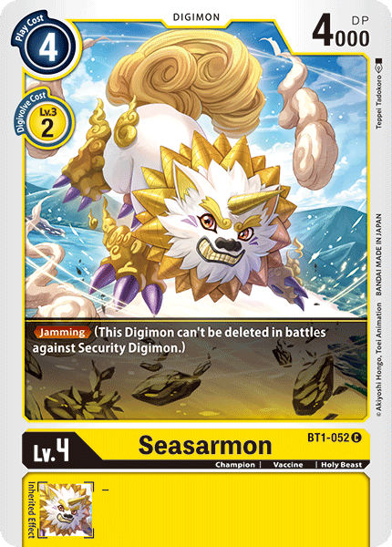 Seasarmon [BT1-052] [Release Special Booster Ver.1.0] | Cracking-Singles