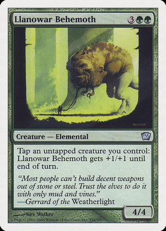 Llanowar Behemoth [Ninth Edition] | Cracking-Singles