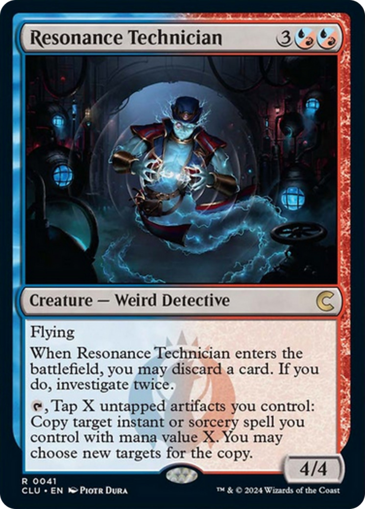 Resonance Technician [Ravnica: Clue Edition] | Cracking-Singles