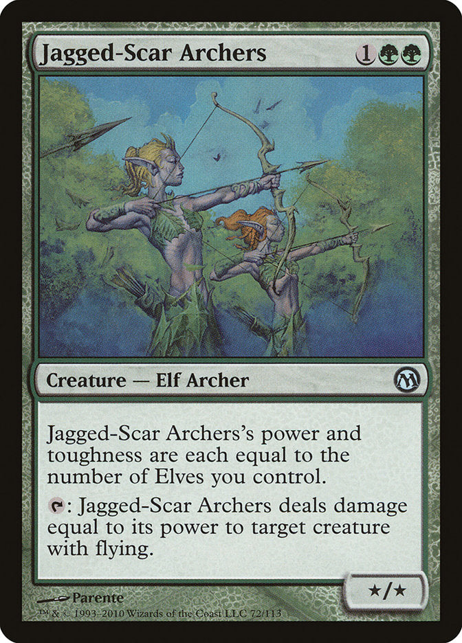 Jagged-Scar Archers [Duels of the Planeswalkers] | Cracking-Singles