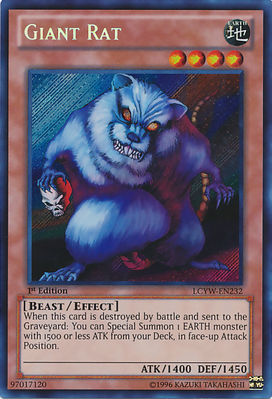 Giant Rat [LCYW-EN232] Secret Rare | Cracking-Singles