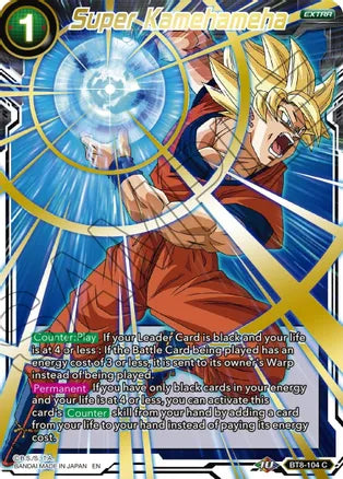 Super Kamehameha (Gold Stamped) [BT8-104] | Cracking-Singles