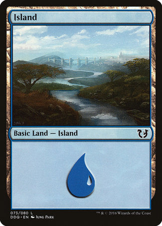 Island (73) [Duel Decks: Blessed vs. Cursed] | Cracking-Singles