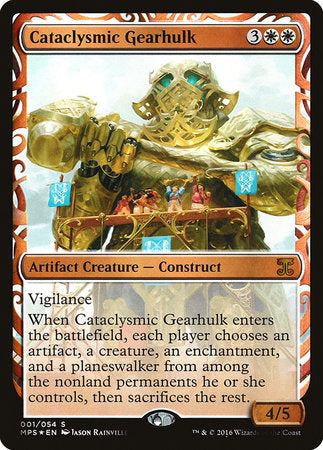 Cataclysmic Gearhulk [Kaladesh Inventions] | Cracking-Singles