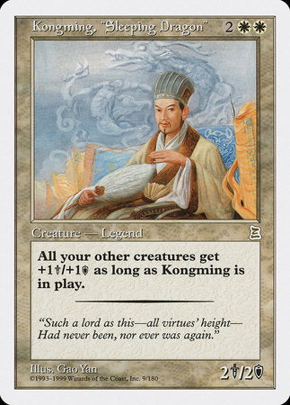 Kongming, "Sleeping Dragon" [Portal Three Kingdoms] | Cracking-Singles