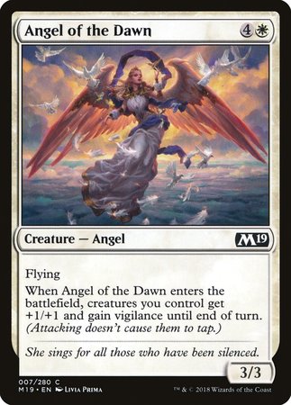 Angel of the Dawn [Core Set 2019] | Cracking-Singles