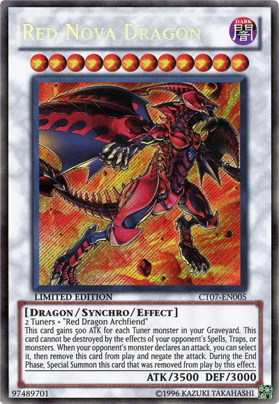 Red Nova Dragon [CT07-EN005] Secret Rare | Cracking-Singles