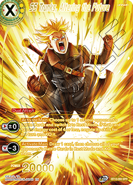 SS Trunks, Altering the Future (Special Rare) [BT13-093] | Cracking-Singles