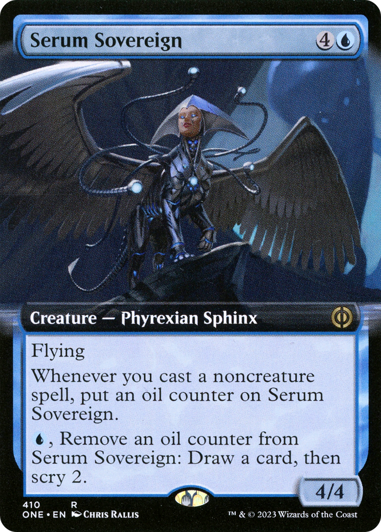 Serum Sovereign (Extended Art) [Phyrexia: All Will Be One] | Cracking-Singles