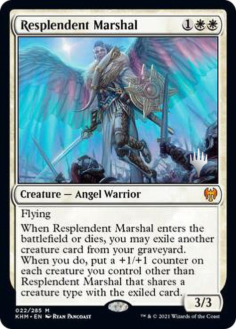 Resplendent Marshal [Kaldheim Promo Pack] | Cracking-Singles