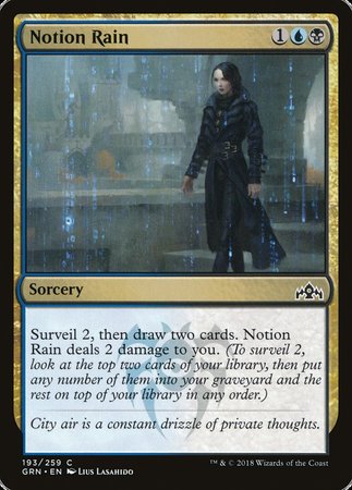 Notion Rain [Guilds of Ravnica] | Cracking-Singles