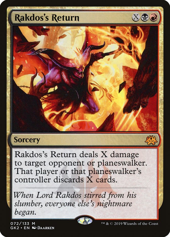 Rakdos's Return [Ravnica Allegiance Guild Kit] | Cracking-Singles